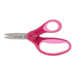 Fiskars 5-Inch Pink Sparkle SoftGrip Point Kids' Scissors