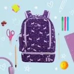 Bentgo 17-Inch Kids' 2-in-1 Backpack & Insulated Lunch Bag