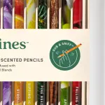 Lifelines 10pk Scented Colored Pencils - Infused with Essential Oil Blends