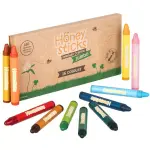 Honeysticks 16-Count Jumbo Easy-Grip Non Toxic Crayons