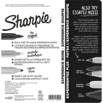 Sharpie 24pk Multicolored Permanent Markers Fine Tip