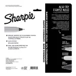 Sharpie 24pk Multicolored Permanent Markers Ultra Fine Tip