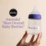 Lansinoh 5oz/3-Count (Size 2S) Baby Bottles