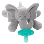 WubbaNub Gray Elephant Pacifier