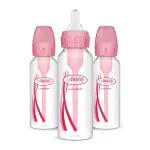 Dr. Brown's 3-Pack 8oz (0m+) Pink - Anti-Colic Options