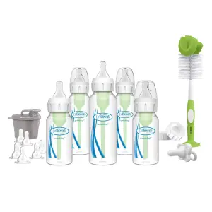 Dr. Brown's Newborn Gift Set - Anti-Colic Options+ Narrow Baby Bottle