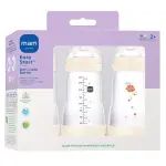 MAM 9oz/3pk - Shell (2m+) Easy Start Anti-Colic Baby Bottle