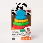 Baby Einstein Stack & Teethe Multi-Textured Toy Teether