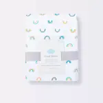 Cloud Island Rainbow Pattern - Fitted Crib Sheet