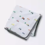 Cloud Island Trucks - Jersey Knit Reversible Blanket