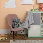 Cloud Island Plush Blanket with Soft Toy - Gray Elephant