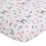 Levtex Baby Woodland Theme - Everly Fitted Crib Sheet