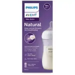 Philips Avent 9oz Clear - Natural Baby Bottle with Natural Response Nipple