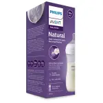 Philips Avent 9oz Clear - Natural Baby Bottle with Natural Response Nipple