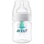 Philips Avent 3-Pack 4oz Clear - Anti-Colic Baby Bottle with AirFree Vent