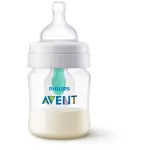 Philips Avent 3-Pack 4oz Clear - Anti-Colic Baby Bottle with AirFree Vent