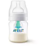 Philips Avent 3-Pack 4oz Clear - Anti-Colic Baby Bottle with AirFree Vent