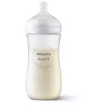 Philips Avent 11oz Clear - Natural Baby Bottle with Natural Response Nipple