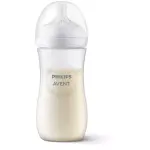 Philips Avent 11oz Clear - Natural Baby Bottle with Natural Response Nipple