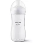 Philips Avent 11oz Clear - Natural Baby Bottle with Natural Response Nipple