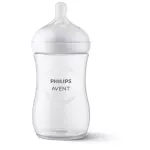 Philips Avent 3-Pack 9oz Clear - Natural Baby Bottle with Natural Response Nipple