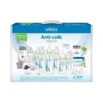 Dr. Brown's 38-Count Anti-Colic Options+ All-In-One Baby Bottle and Bottle Warmer Newborn Feeding Gift Setb