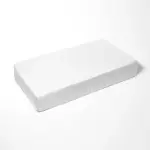 Levtex Home White Sateen Crib Fitted Sheet