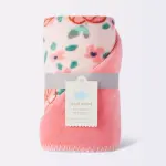 Cloud IslandFloral Blooms - Plush Baby Blanket