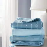 Cloud Island 3-Pack Blue - Jersey Swaddle Baby Blanket