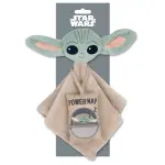 Lambs & Ivy Star Wars Cozy Friends The Child/Baby Yoda Lovey & Door Pillow Gift Set