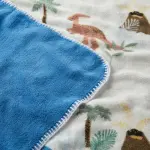 Cloud Island Plush Baby Blanket Dinosaurs