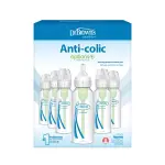 Dr. Brown's 6-Pack 8 fl oz Options+ Narrow Anti-Colic Baby Bottle