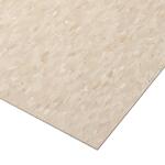 ArmstrongCivic Square VCT 12 in. x 12 in. Stone Tan Glue Down Commercial Vinyl Tile Flooring (45 sq. ft./case) (54004031)