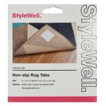 StyleWellMulti-Surface 4 in. x 4 in. Adhesive Tabs Rug Pad (486518)