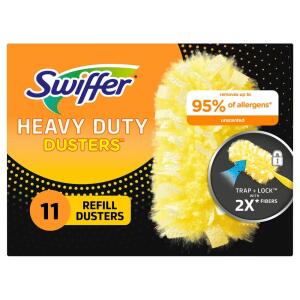 Swiffer Heavy-Duty Multi-Surface Microfiber Duster Refills, Unscented (11-Count) (003700099035)