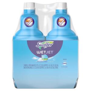 WetJet 42 oz. Multi-Purpose Floor Cleaner Refill with Open Window Fresh Scent, 2-Pack (003700026535)