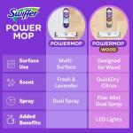 Swiffer Power Mop Starter Kit (Includes 1 Power Mop, 2 Pads, Cleaning Solution, and Batteries) (003077207241)