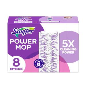 Swiffer Power Mop Mopping Pad Refills – 8-Count (003077208189)