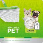 Swiffer Sweeper Pet 2-in-1 Multi-Surface Floor Cleaner, Dry and Wet Sweeping and Mopping Starter Kit (1 Sweeper Mop, 6 Pads) (003077211064)