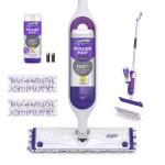 Swiffer Power Mop Starter Kit (1-Power Mop, 2-Pads, Cleaning Solution, and Batteries) for Vinyl, Tile & Laminate Floors (003077212869)