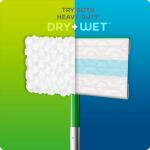 Swiffer Sweeper Dry Cloth Refills for Duster Floor Mop, Multi-Surface, Unscented, 52-Count (003700081216)