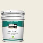 BEHR PREMIUM PLUS 5 Gal. #12 Swiss Coffee Semi-Gloss Enamel Interior Paint & Primer with Low Odor (301205)