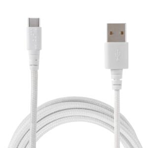 Tech and Go6 ft. Braided Cable for USB-C to USB-A (215 1240 TG3)