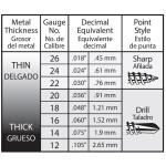 Teks#10 x 3/4 in. External Hex Flange Hex-Head Self-Drilling Screws (150-Pack) (21320)