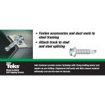 Teks#10 x 3/4 in. External Hex Flange Hex-Head Self-Drilling Screws (150-Pack) (21320)