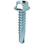 Teks#10 x 3/4 in. External Hex Flange Hex-Head Self-Drilling Screws (150-Pack) (21320)