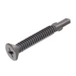 Teks12 2-3/4 in. Phillips Flat-Head Self-Drilling Screws (40-Pack) (21384)