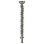 Teks12 x 2-3/4 in. Plymetal Zinc-Plated Steel Flat-Head Phillips Self-Tapping Screws with Wings (200-Pack) (21386)