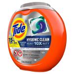 Tide Power Hygienic Clean Heavy-Duty Laundry Detergent Pods (25-Count), Original Scent (003077202430)