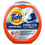 Tide Power Hygienic Clean Heavy-Duty Laundry Detergent Pods (25-Count), Original Scent (003077202430)